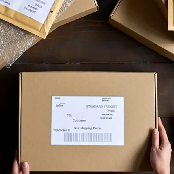Mit der Post